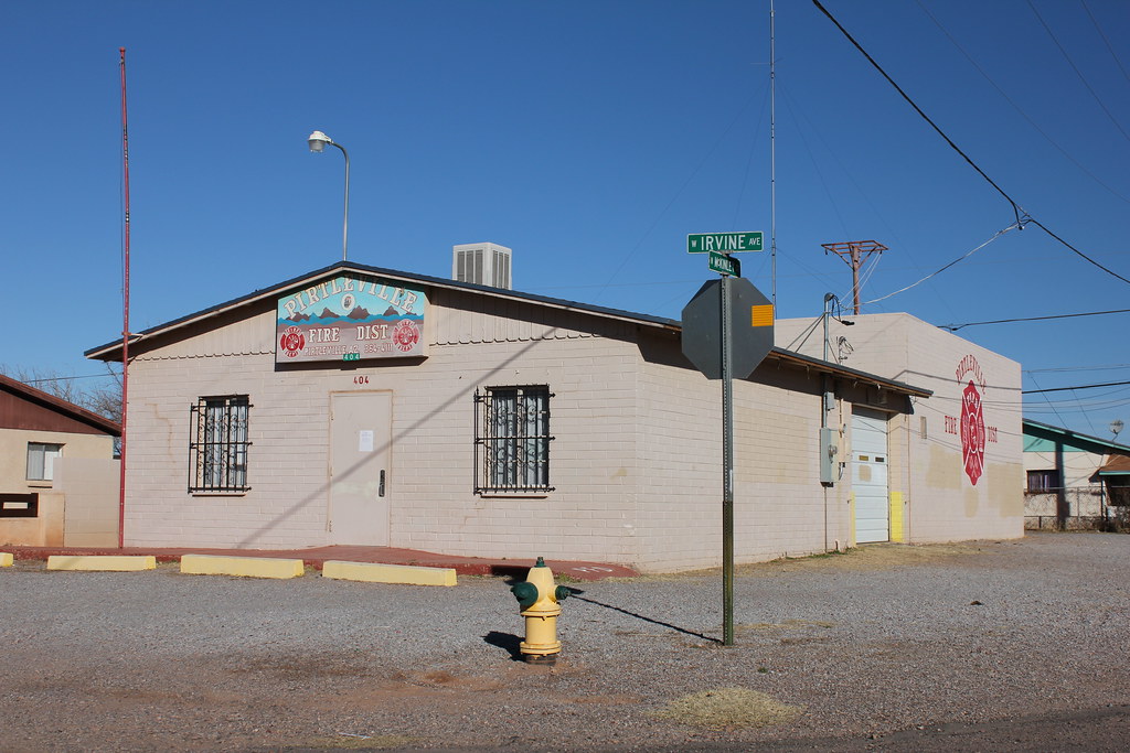 Fire Station Pirtleville, AZ Tom McLaughlin Flickr
