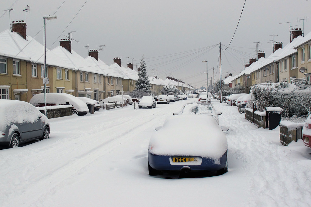 Chelmsford snow 05/02/12. Springfield Park Road, Chelmsfor… Howard Pulling Flickr