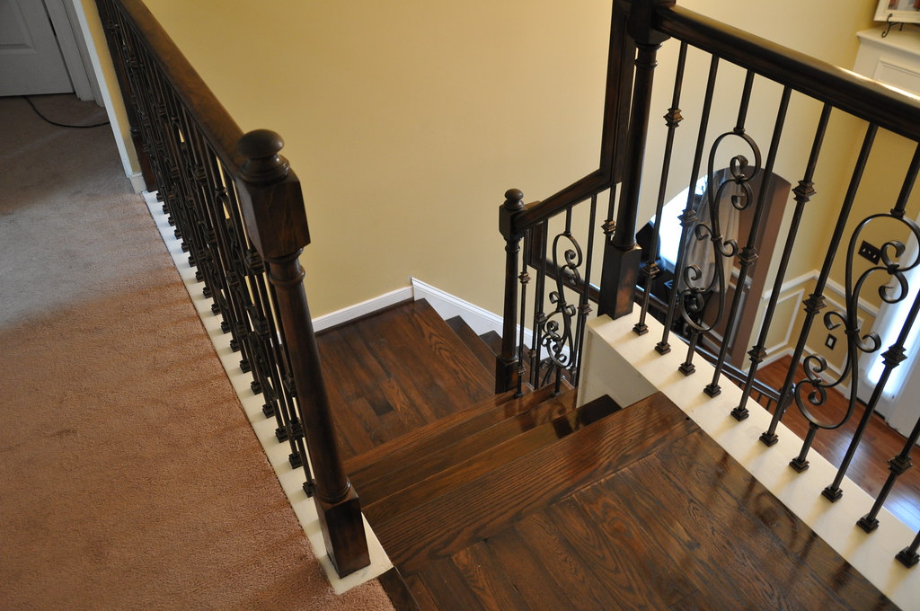 stair spindle repair also … Flickr