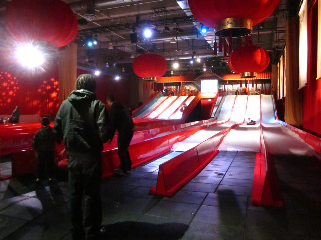 Snow tubing at Gaylord Texan Adam Groffman Flickr