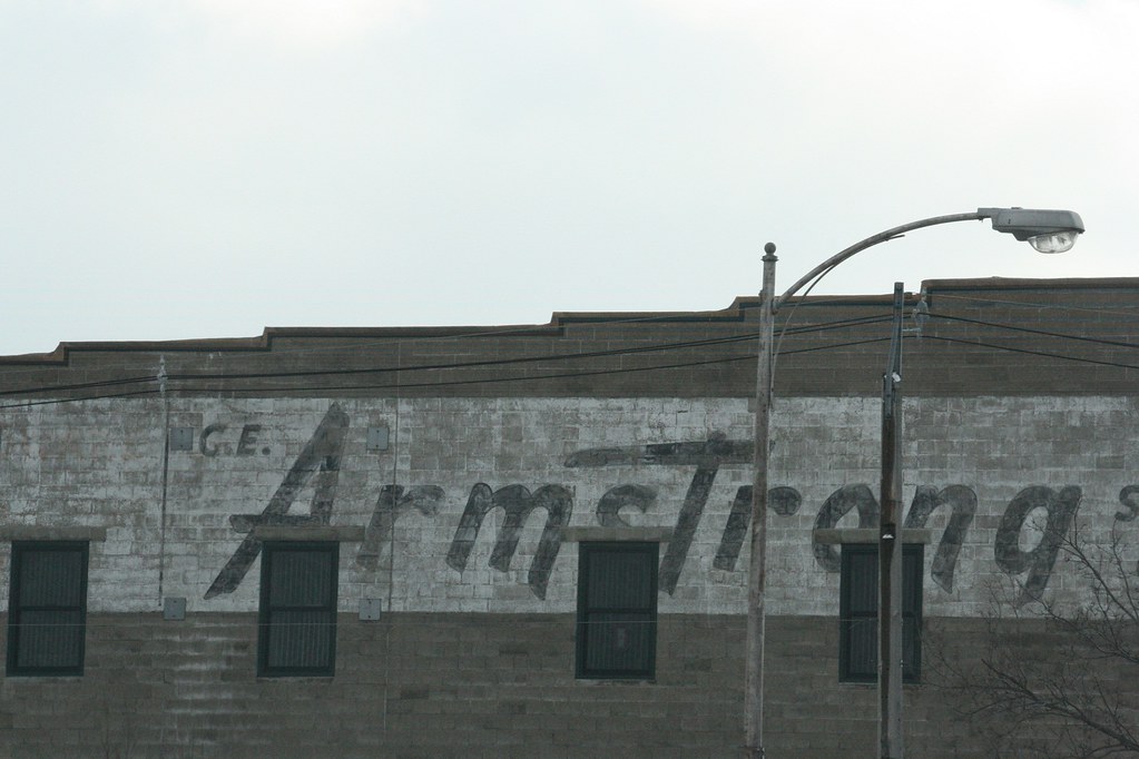 4760 Ghost Sign Armstrong Clinton Iowa Arlene Gudall Flickr