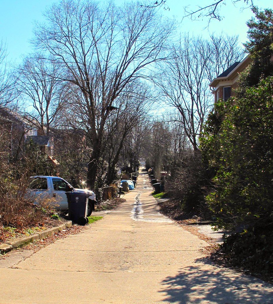 ALLEYWAY ON JANNEYS LANE Alexandria, Virginia THE ENIGMATIC