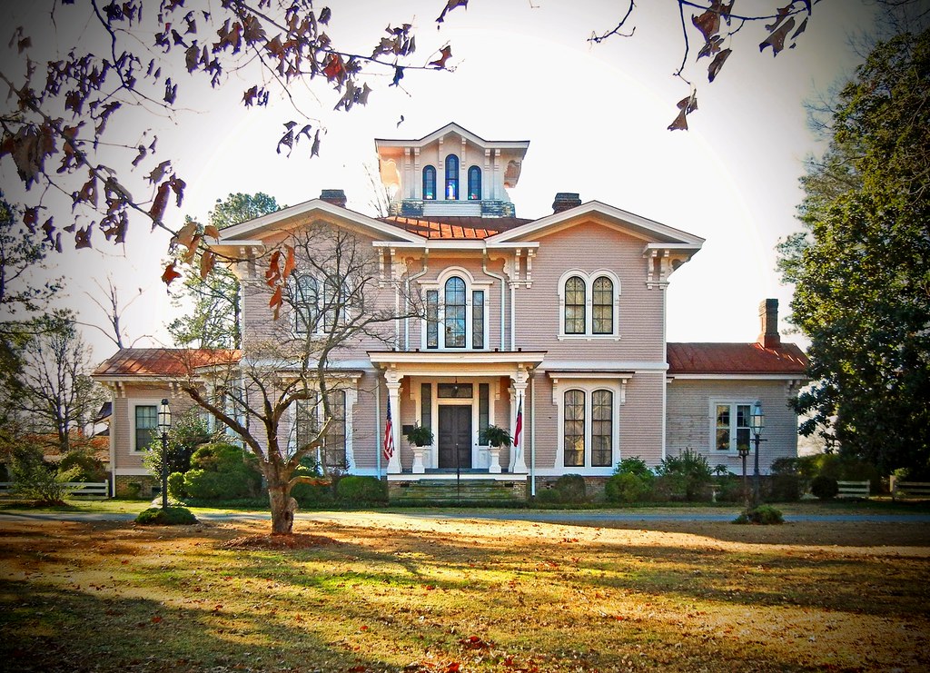 Winter Scenes of Coolmore Plantation and Its Outbuildings Tarboro
