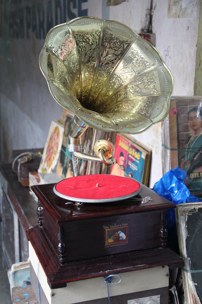 Buying Vinyl Records at Moore Market, Chennai Flickr