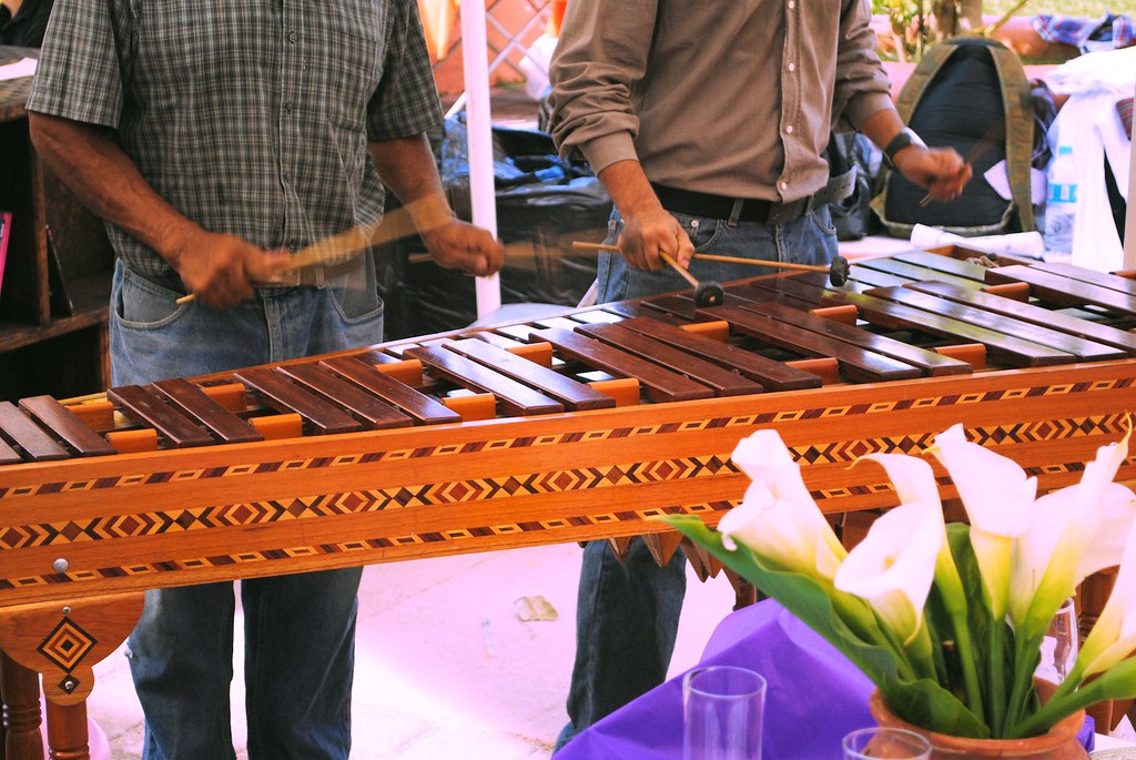 Marimba Instrumento clásico de Chiapas, México. Hace sonid… Flickr