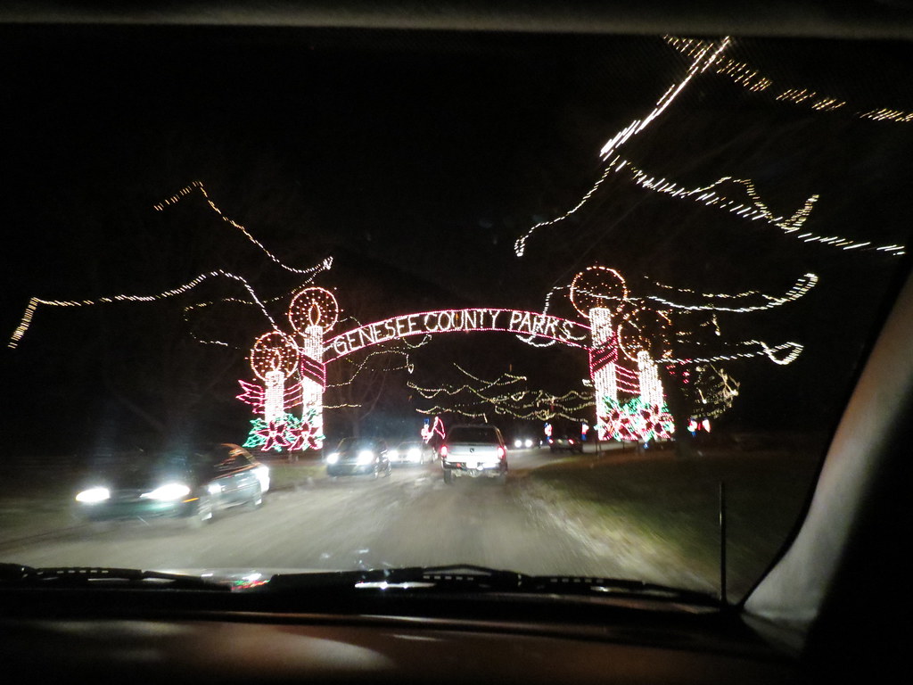 Crossroads Village Christmas lights Ready to see the light… Flickr