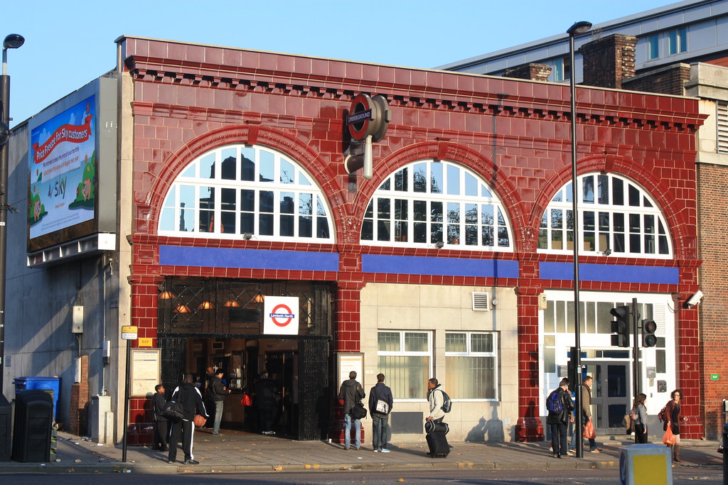 Lambeth North Tube Station L.B. of Lambeth, London, UK, … Flickr
