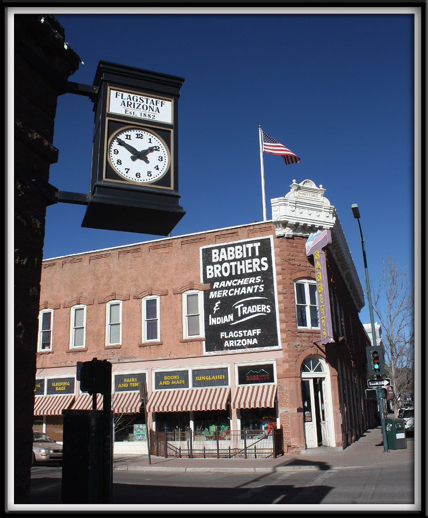 Babbitt Brothers, Flagstaff This is across the street from… Flickr