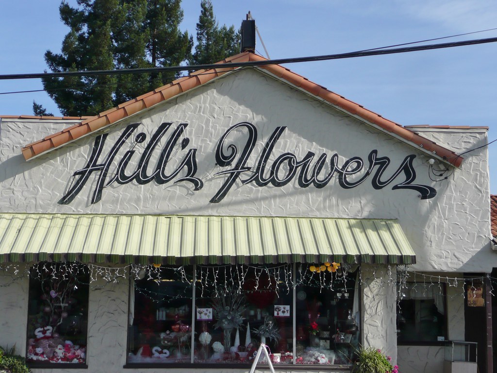 HILL'S FLOWERS SAN JOSE CALIF 1 266 Race Street. Frank Kelsey Flickr