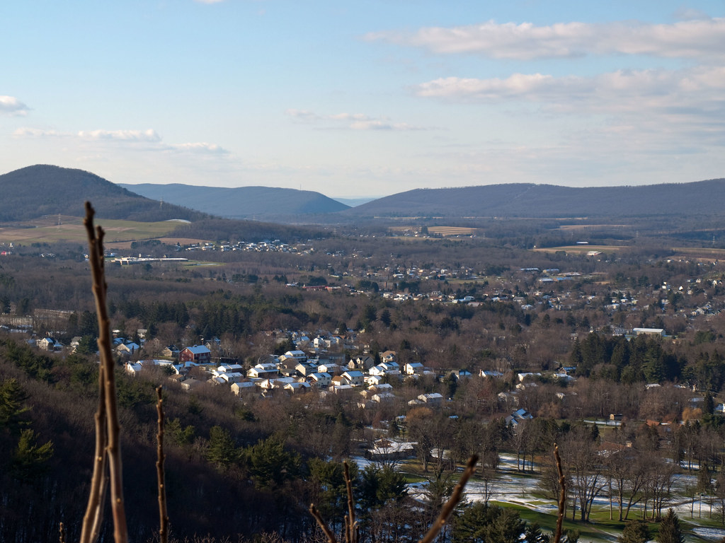 Elevation of Nescopeck Township, PA, USA Topographic Map Altitude Map