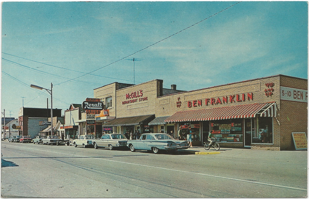NE Oscoda MI Downtown Stores Businesses GILBERTS REXALL DR… Flickr