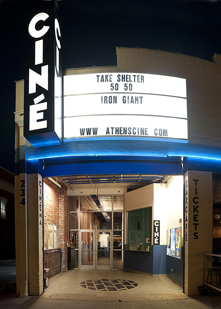 the Cine theater. Athens GA josh jones Flickr