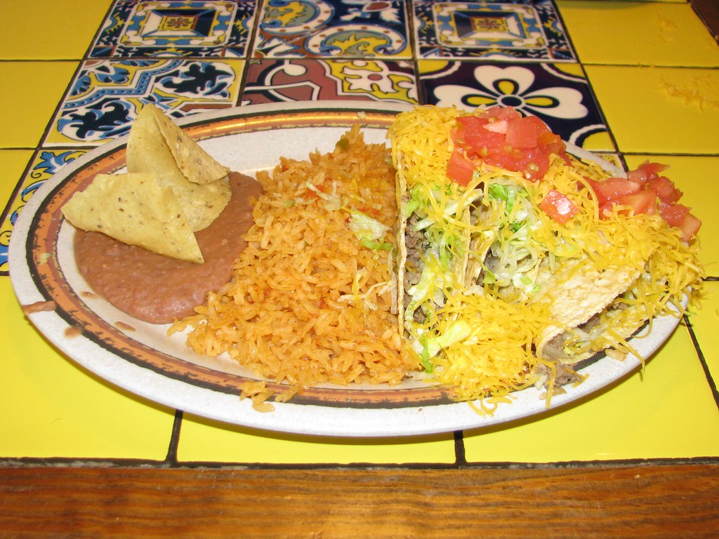 Rosa's Cafe Crisp Taco Plate marc Flickr