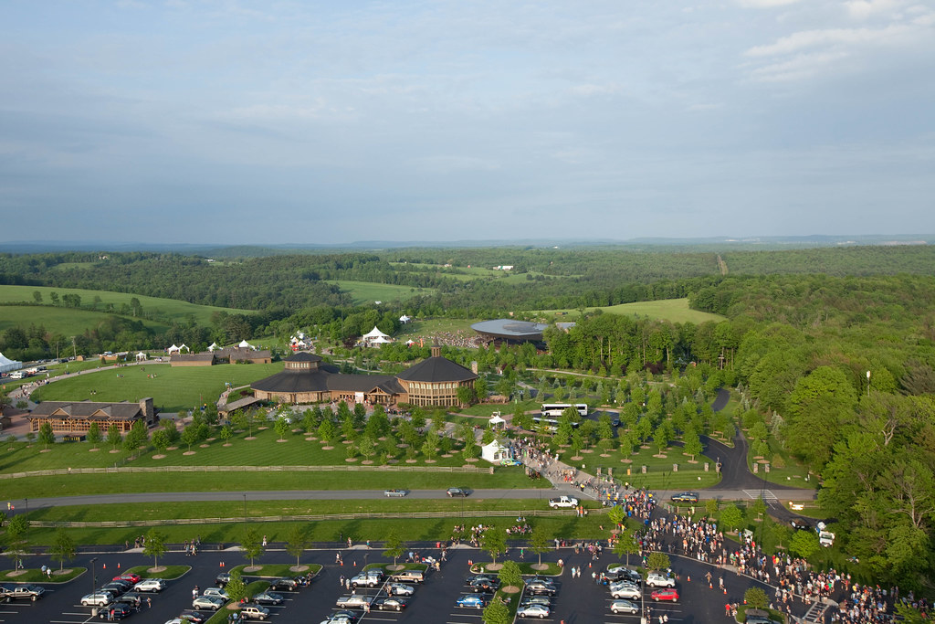 Aerial View Bethel Woods Bethel Woods Flickr