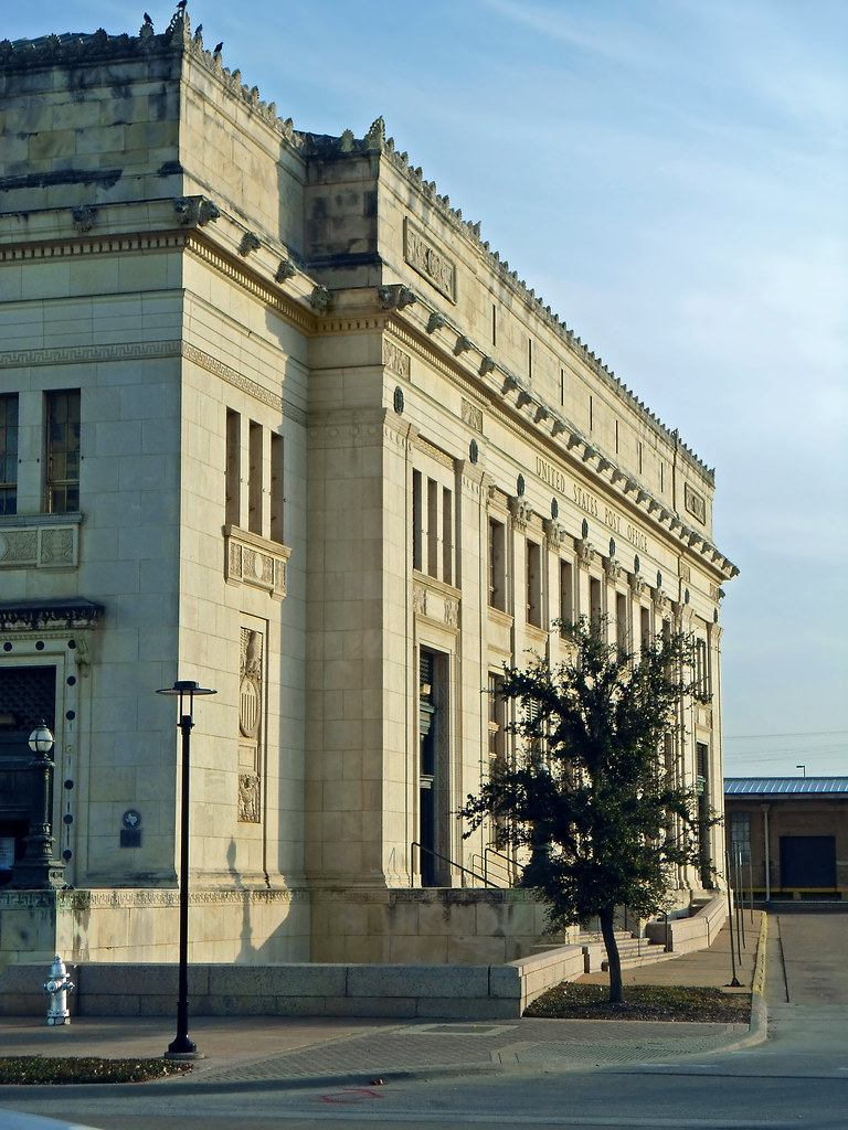 Downtown Post Office, Fort Worth A view of the west facade… Flickr
