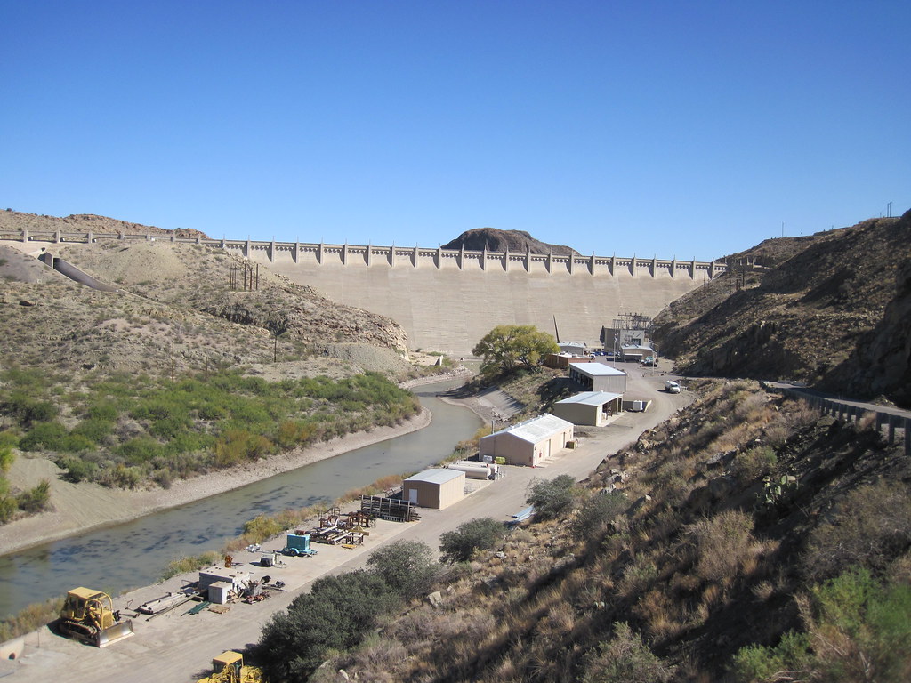 Elephant Butte Dam Outside Truth or Consequences This is a… Flickr