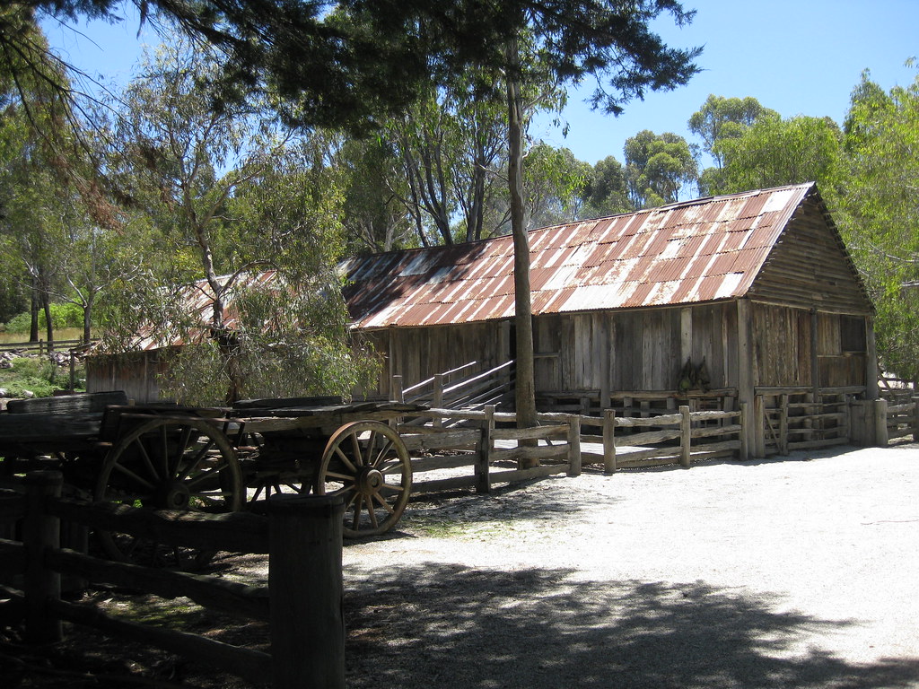 The Woolshed, Emu Bottom Homestead Sunbury Emu Bottom Ho… Flickr