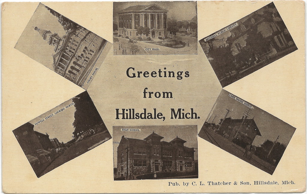 SW Hillsdale MI Downtown Stores Businesses Homes LAKE SHOR… Flickr