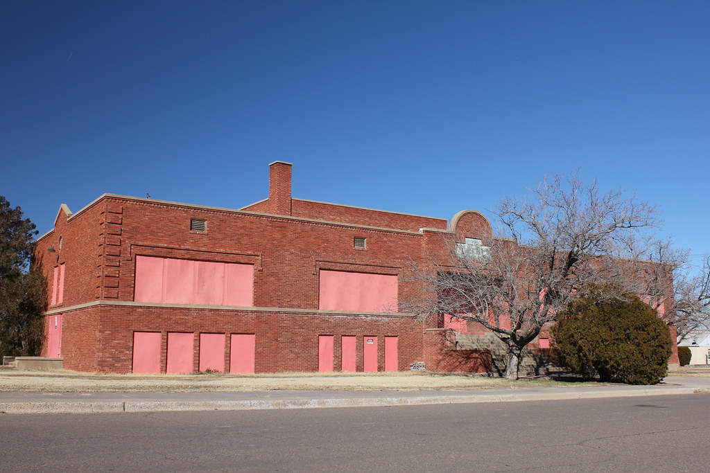 High School (Former) Lordsburg, NM Tom McLaughlin Flickr