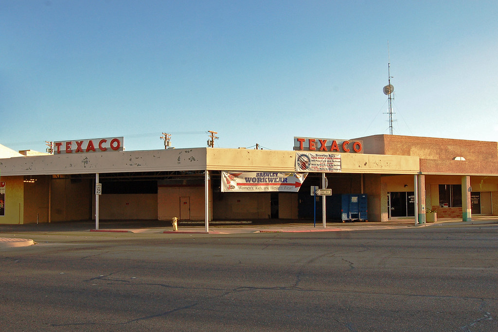California, Brawley, Former Texaco Gas Station Earl Leatherberry Flickr
