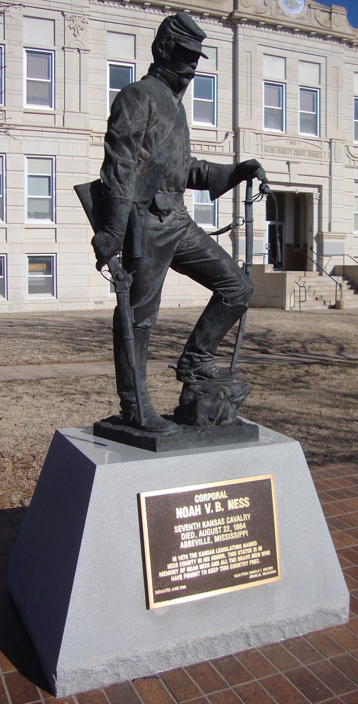 Ness County Civil War Monument (Ness City, Kansas) Flickr