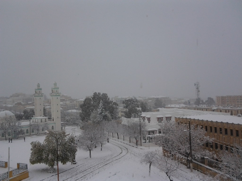 Mascara la Blanche, Algérie Algeria Snow مدينة معسكر ا… Flickr