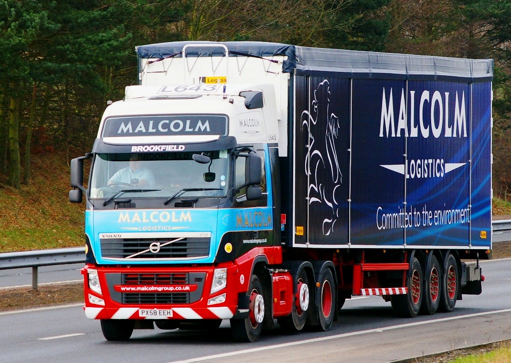 VOLVO FH MALCOLM LOGISTICS Brookfield Renfrewshire Flickr