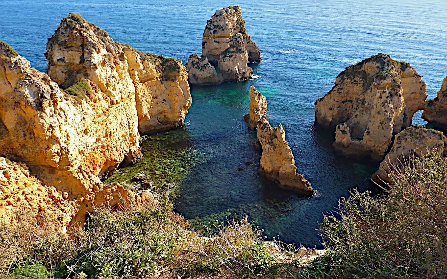 Lagos Portugal 12 The stunning rugged coastline near Lag… Jane