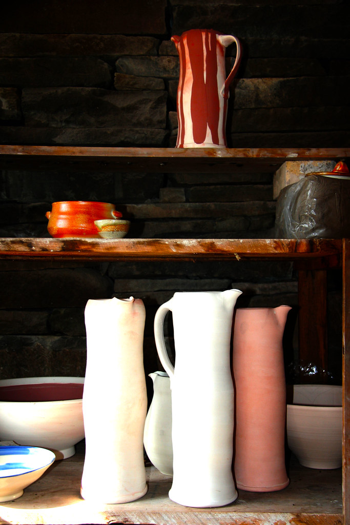 Pottery Studio, Woodstock, NY Pottery by Rich Conti, Woods… Flickr