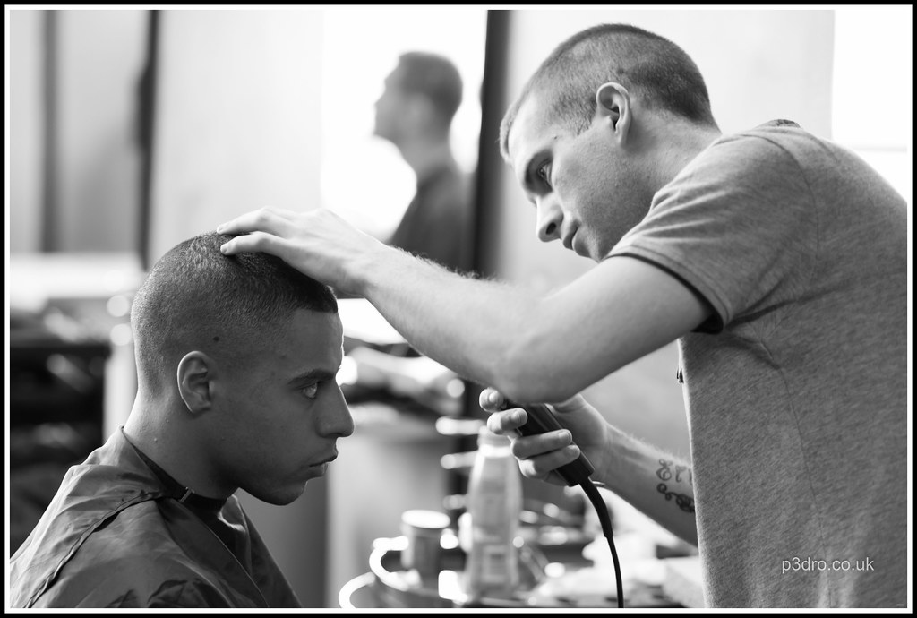 Barbers Students at the Training Centre in Prescot prepari… Flickr