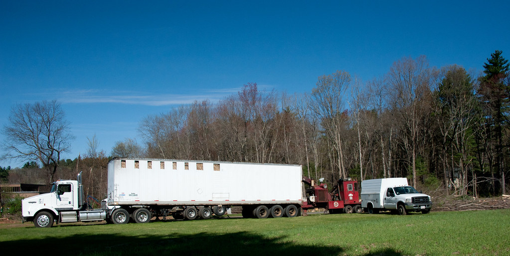 Chip Truck This truck takes the chips to a facility that b… Flickr