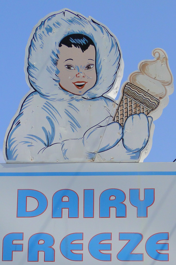 Dairy Freeze Sign Quincy, Massachusetts Massjayhawk Flickr