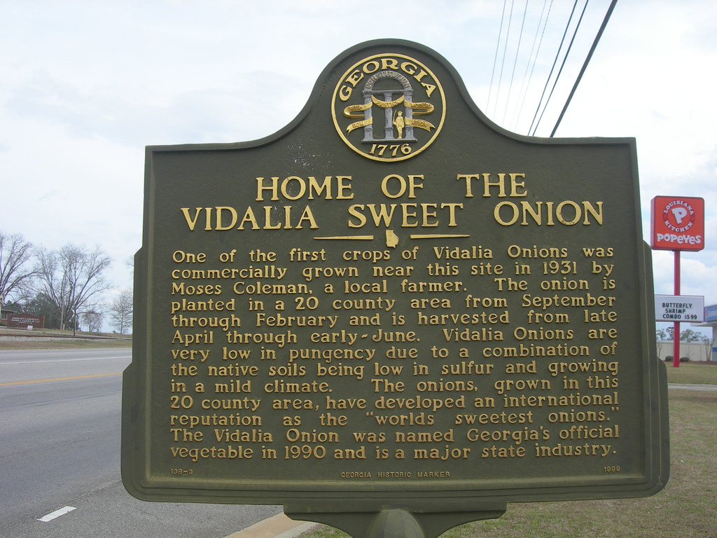 Vidalia Onion Historic Marker Located on US Hwy 280 betwee… Flickr