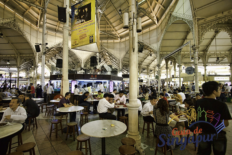 Lau Pa Sat Guí­a de Singapur