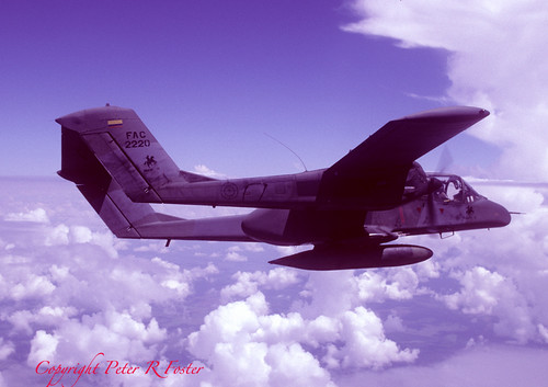 Rockwell OV10A Bronco FAC 2220 301096 Seen on a sortie … Flickr