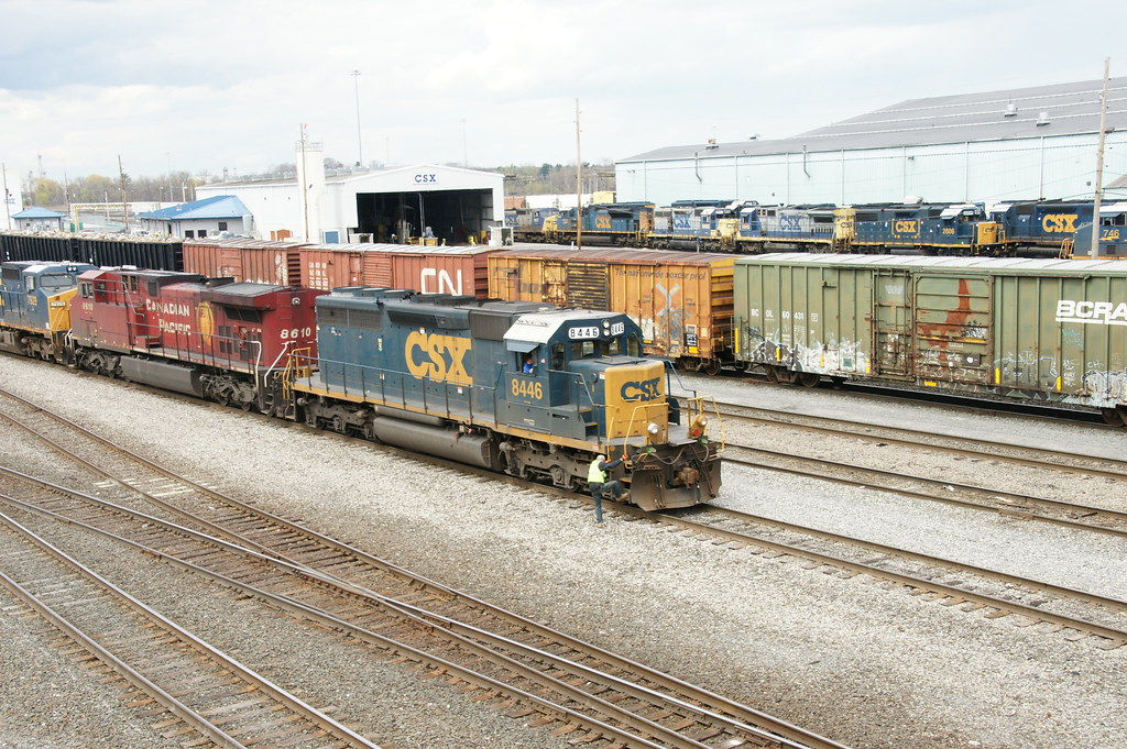 5/3/2014 CSX Selkirk Receiving Yard; Selkirk, NY CSX 844… Flickr