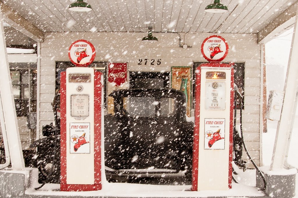 Close up of Classic Texaco Station Hazel Green Wis Flickr
