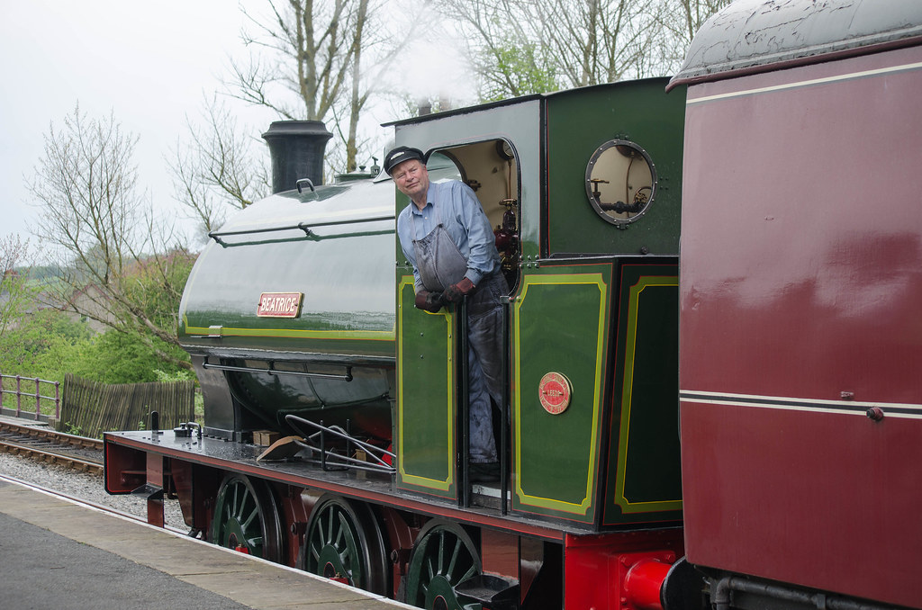 Hunslet 060 'Beatrice' Driver of Hunslet 060 'Beatrice… Flickr