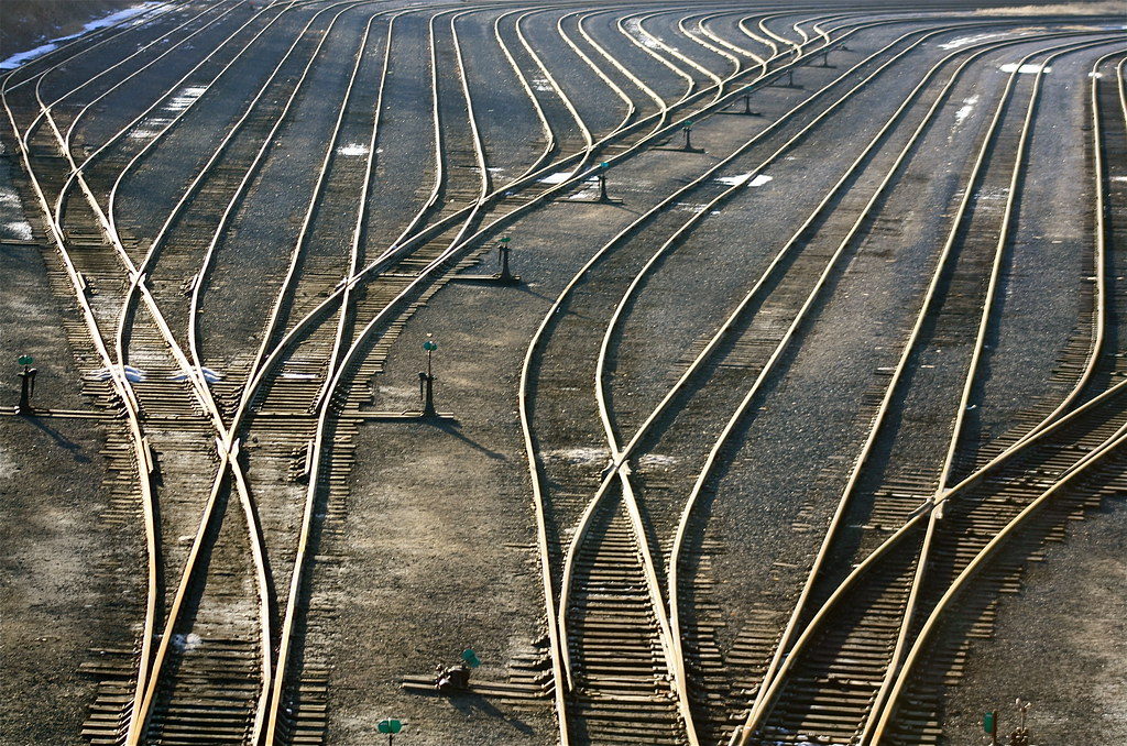Tracks to nowhere Train tracks for the recently closed St.… Flickr