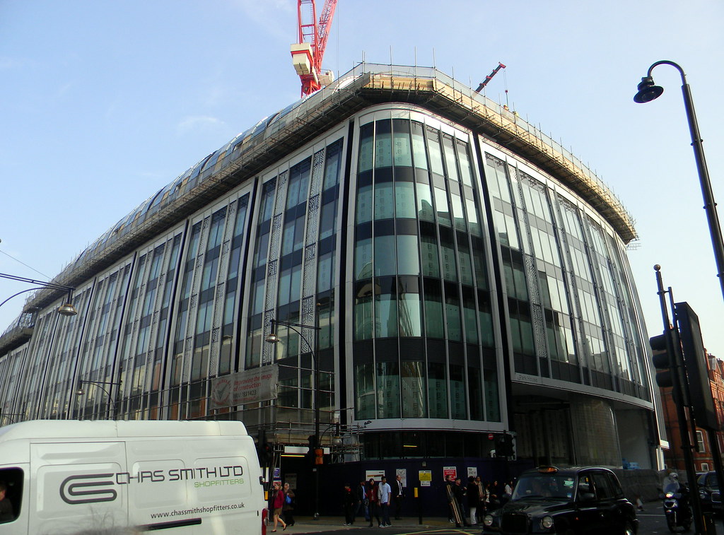 New building construction Oxford street London 15th March … Flickr