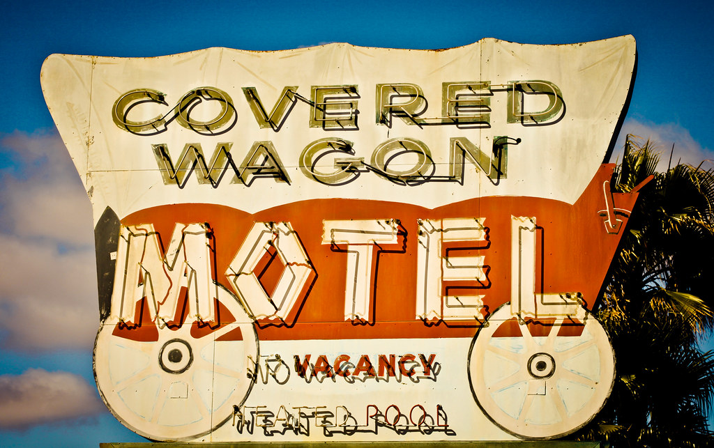You can also find other hotels & motels on mapquest Covered Wagon Motel 7830 Crescent Ave., Buena Park, CA. US… Corey