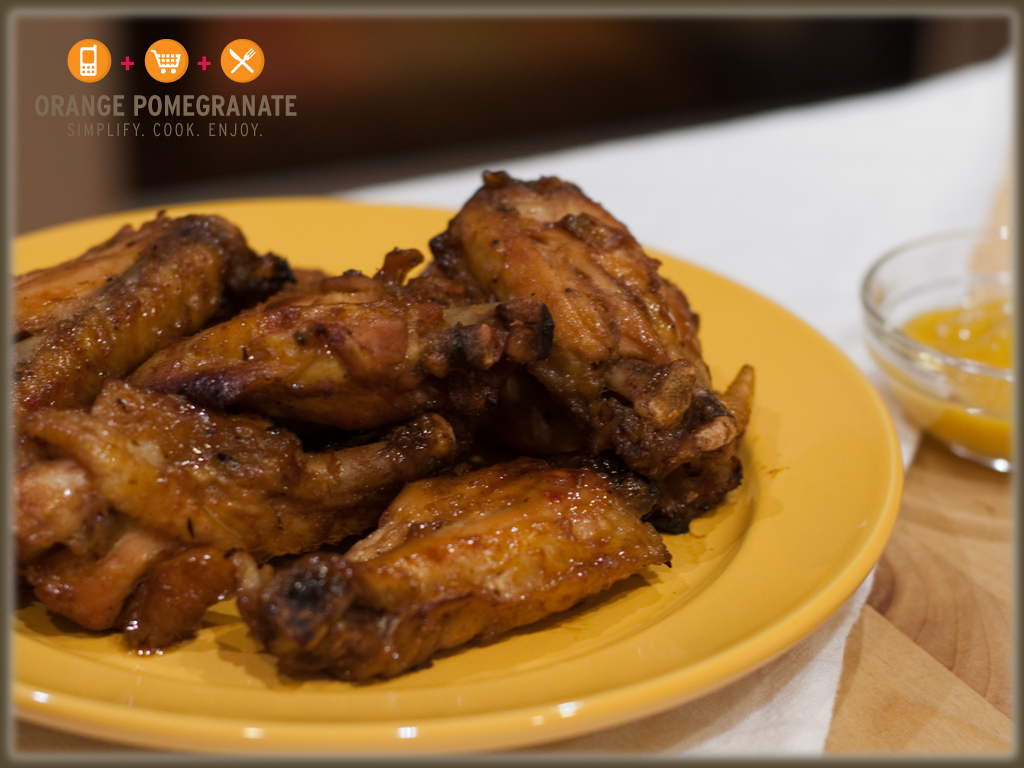 Jerk Chicken Wings with Mango Dipping Sauce Slow cooked ch… Flickr
