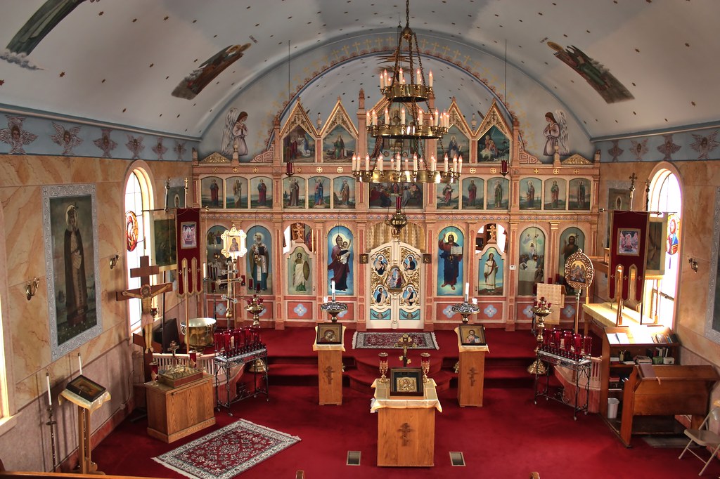 Interior of Benld Russian Orthodox Church Raymond Cunningham Flickr