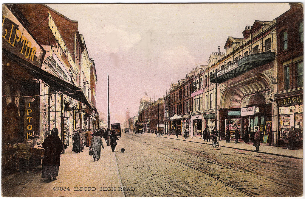 Ilford High Road The Postcard A postcard bearing an earl… Flickr