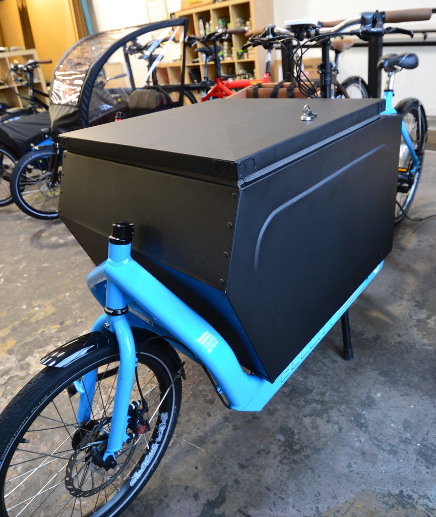 Nomad Alloy Box Cargo Box for Bullitt Cargo Bike Splendid Cycles