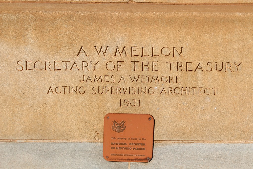 Former U.S. Post Office Cornerstone (Clovis, New Mexico) Flickr