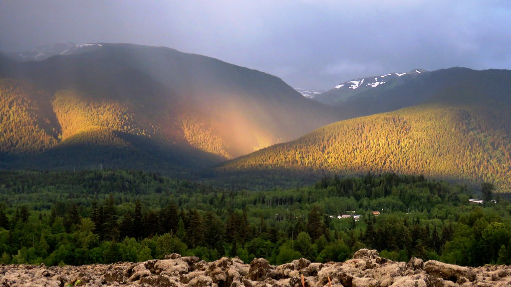 Sunset in the Northwest Near New Aiyansh, BC Peter Flickr