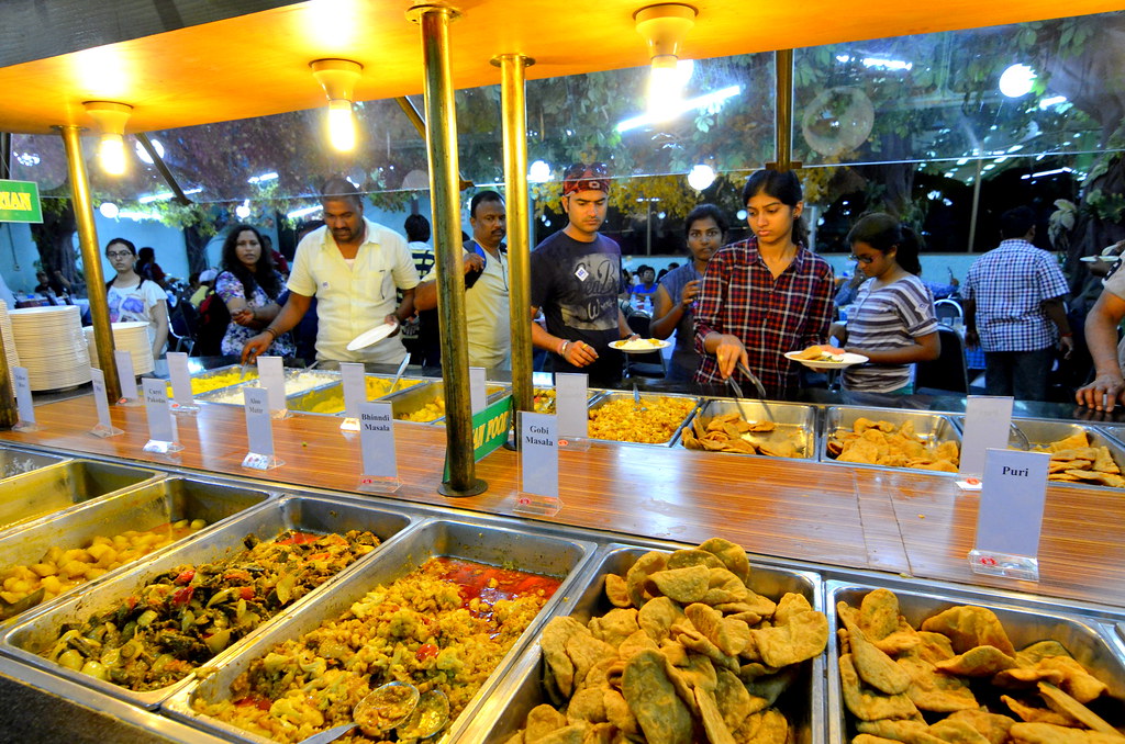 Indian buffet lunch at Safari World Ashley Monteiro Flickr