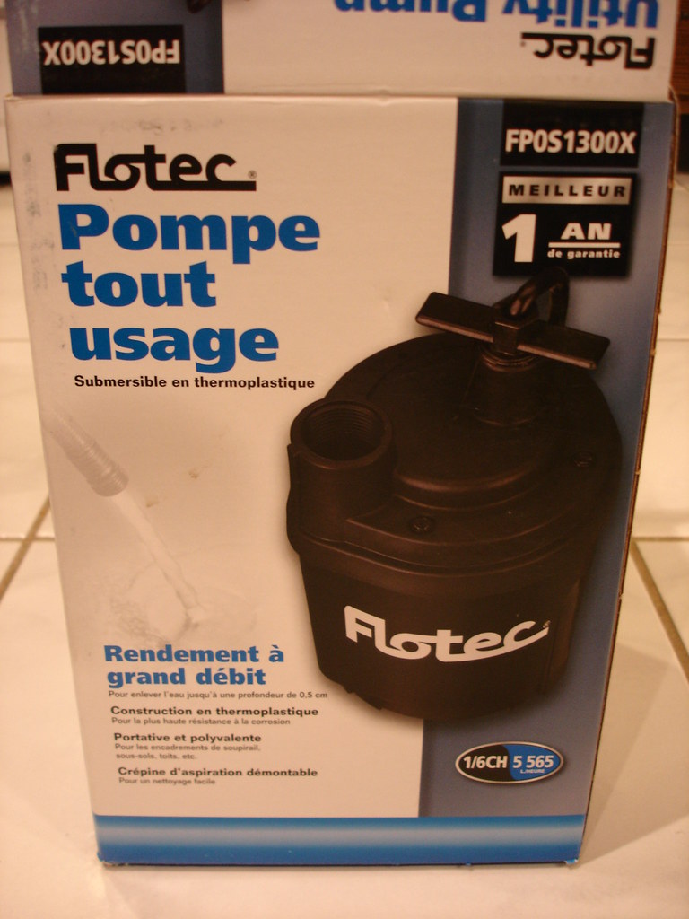 Flotec utility pump FPOS1300X08 box Kyunghwee Choi Flickr
