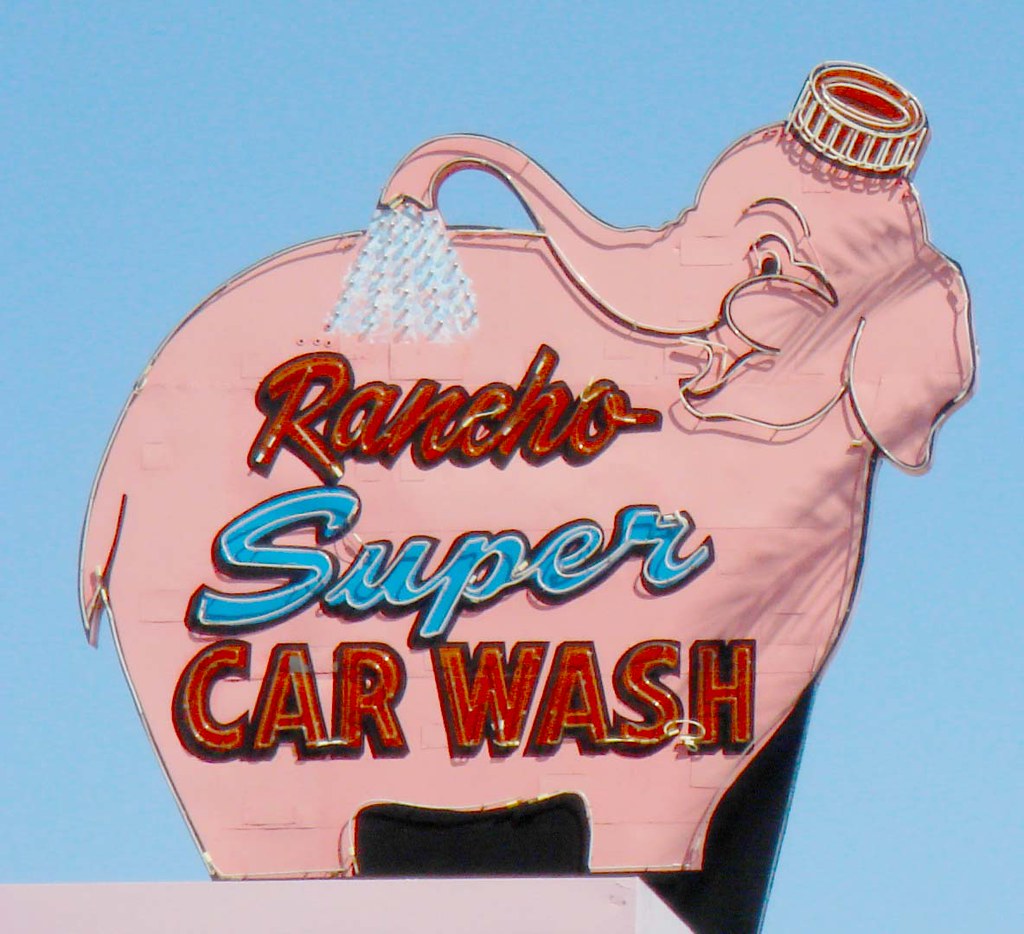 Pink Elephant Rancho Super Car Wash Rancho Mirage, Califor… Kate